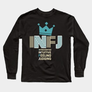 INFJ - Typography Design 2 Long Sleeve T-Shirt